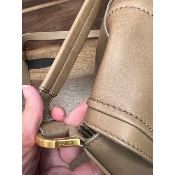 Fendi Anna Leather Flap Crossbody - Picture 9 of 15